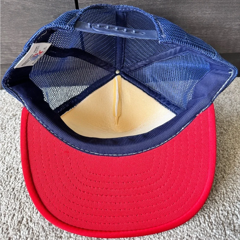 Vintage 1984 Los Angeles Olympics Trucker Hat SnapBack - Picture 5 of 8